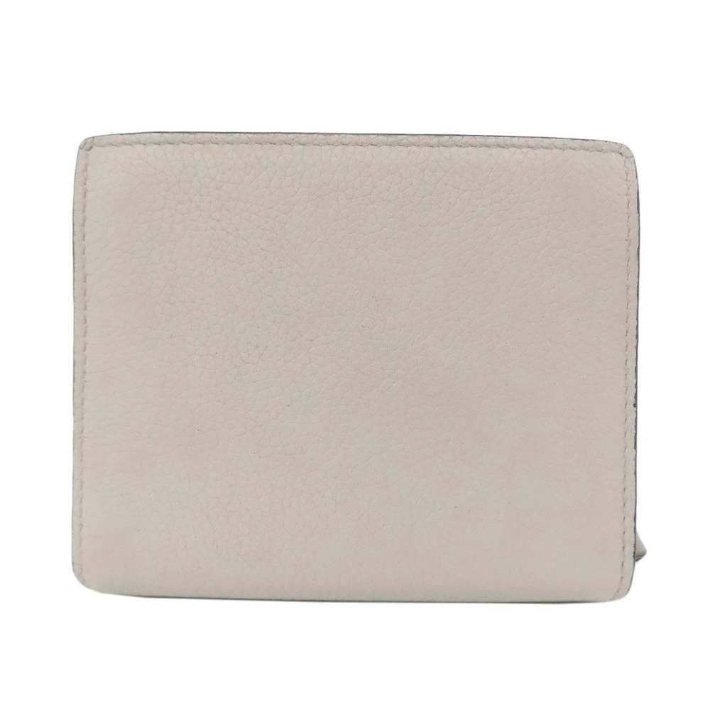 Loewe Wallet Zip Calfskin Compact fold Wallet Bi